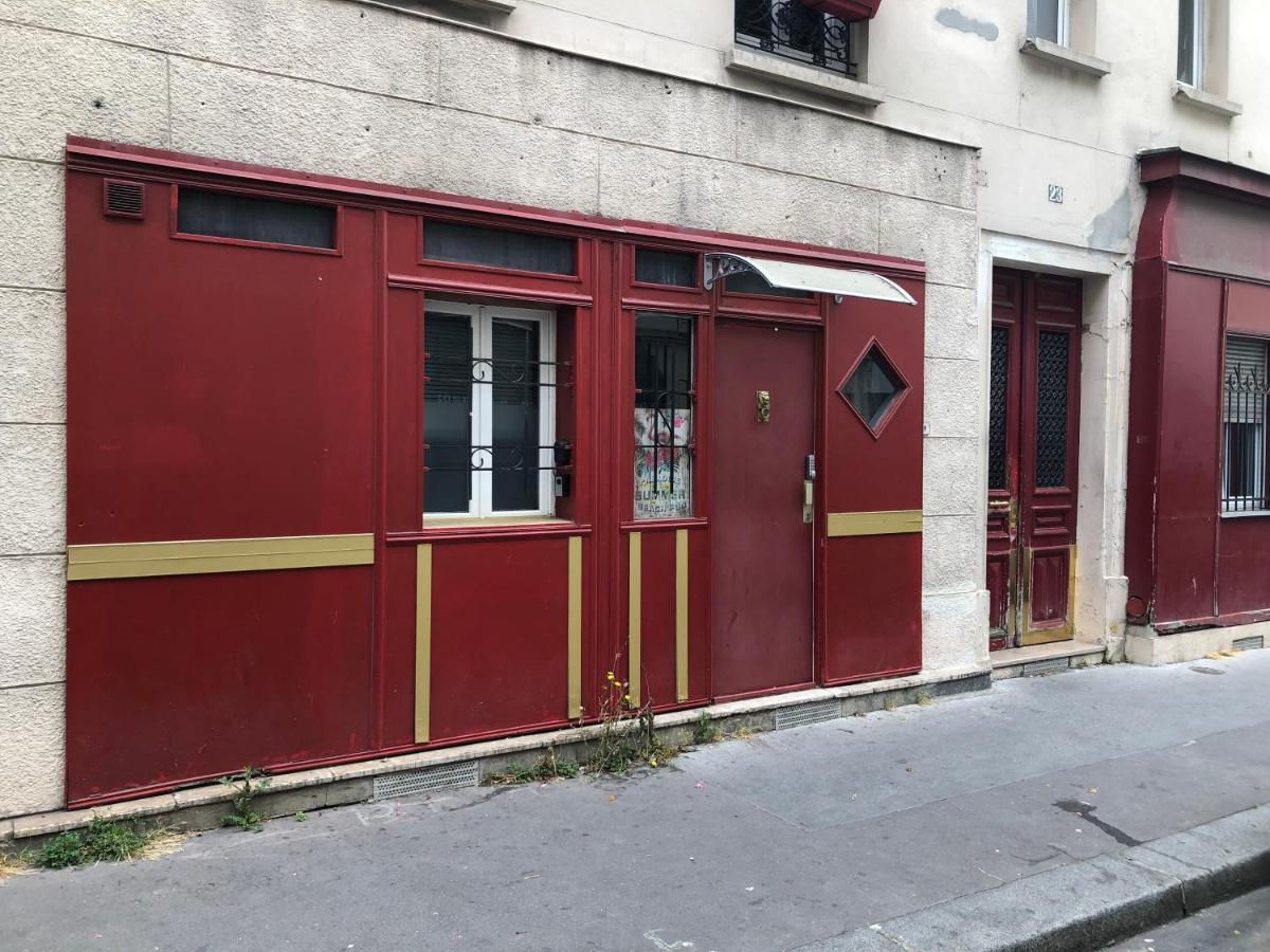 Guesthouse Familial Pour 2,3,4 Personnes De 44M2- Accessible Handic -Rez De Chaussee-Vues Sur Rue Et Patio Prive - Sejour, Chambre Separee-Cuisine,Salle De Bain,Lit Double Et Canape-Lit 2Pers-Entree De La Rue Berzelius-5 Minutes Du Metro Brochant-Lig Παρίσι Εξωτερικό φωτογραφία